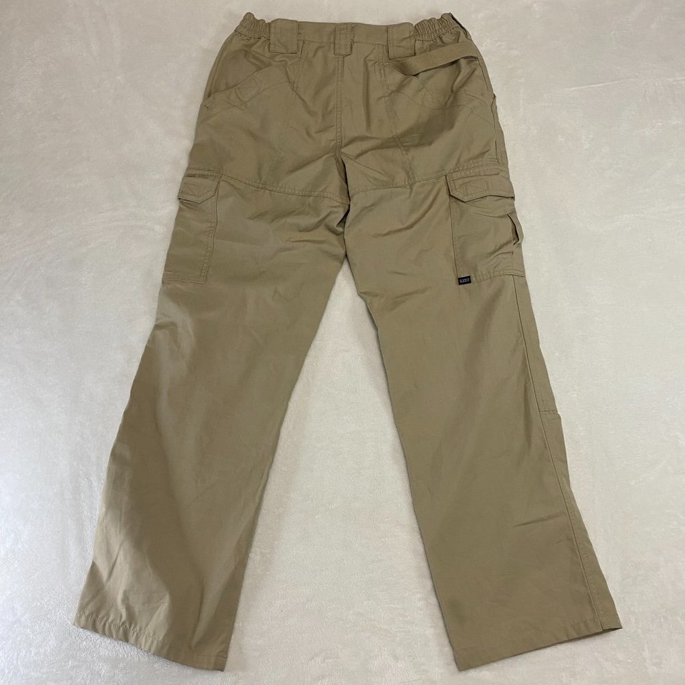 5.11 Tactical Womens Taclite Pro Pants Ripstop Cargo Size 8 Beige Khaki 32 X 30